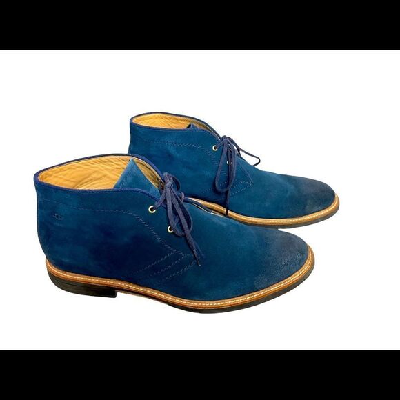 Men’s Ugg Dagmann Chukka Boot Lace-up Blue Suede Size 13 - Picture 2 of 9